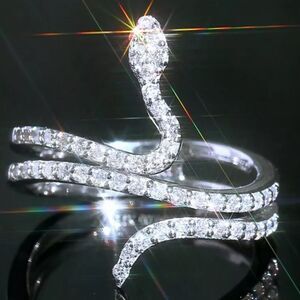 The Serpent 925 bling Ring